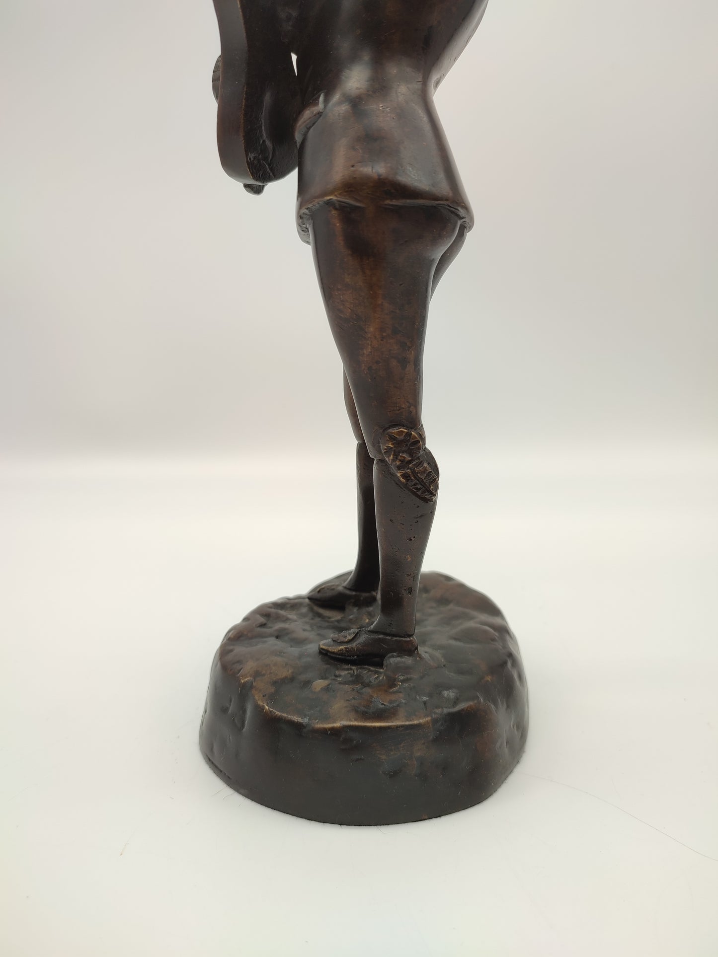 59173 Statua menestrello in bronzo