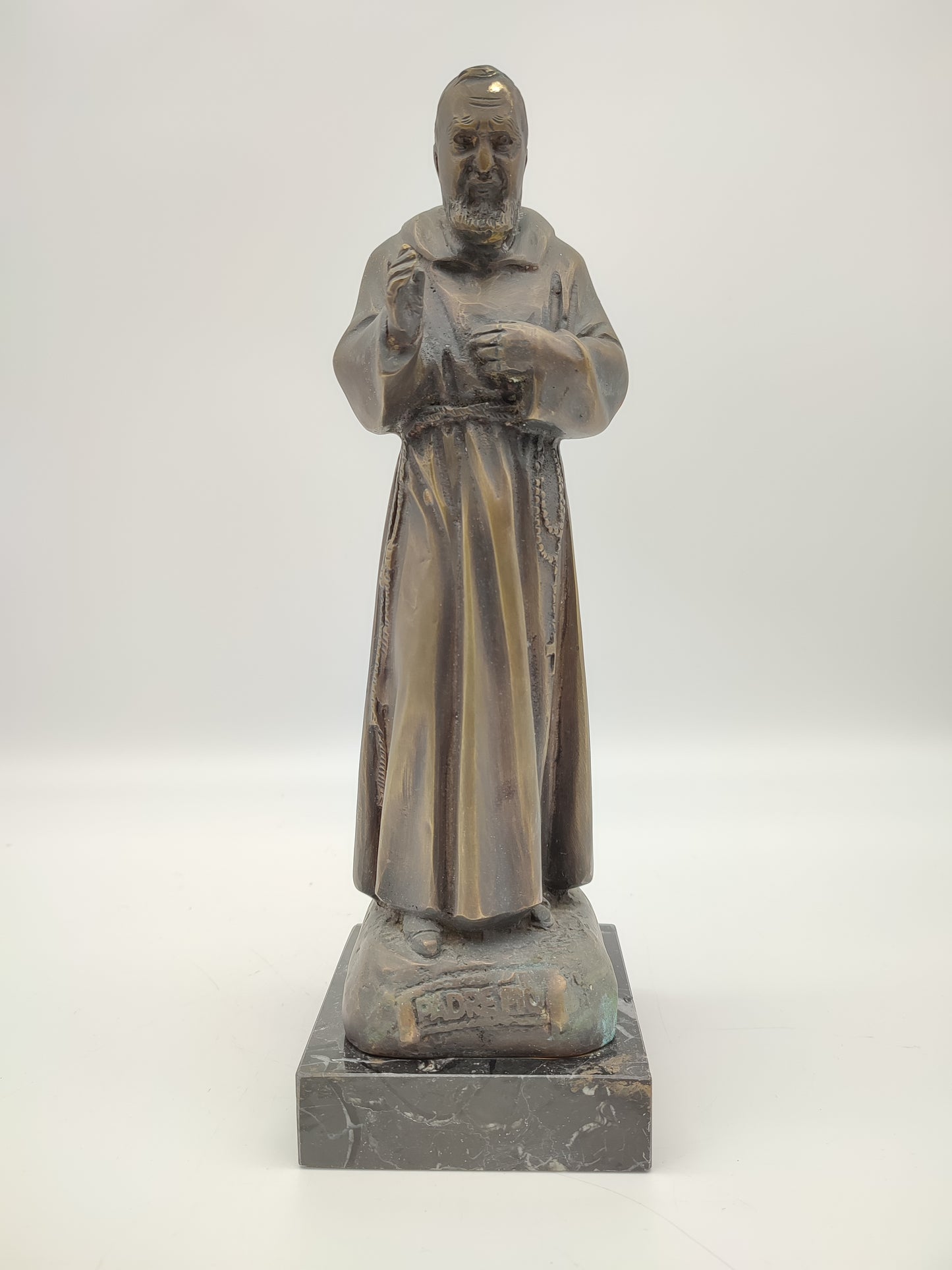 59375 Stauina Padre Pio in bronzo