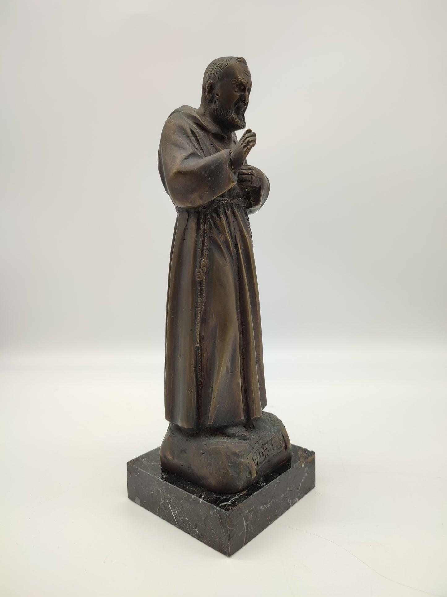 59375 Stauina Padre Pio in bronzo