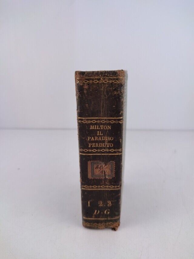 46607 Libro Il paradiso perduto di John Milton