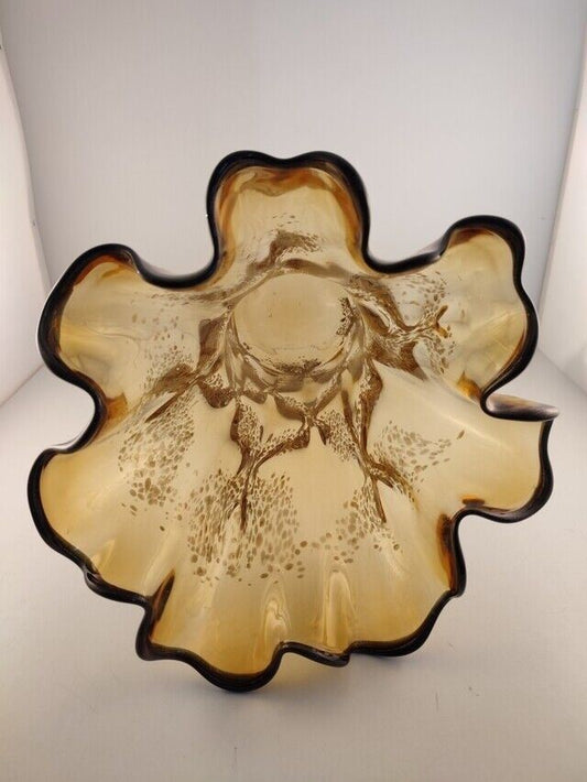 47102 Vaso in vetro di Murano giallo