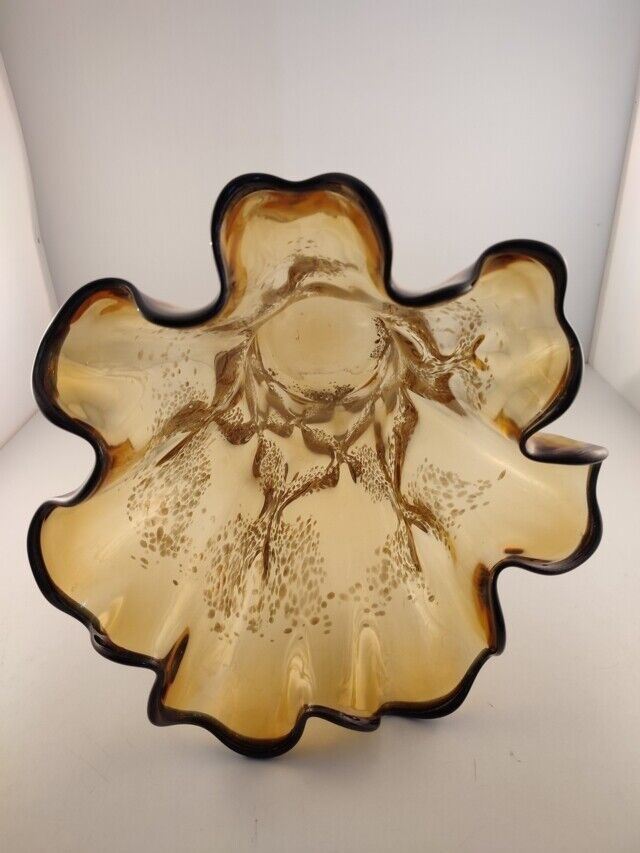 47102 Vaso in vetro di Murano giallo