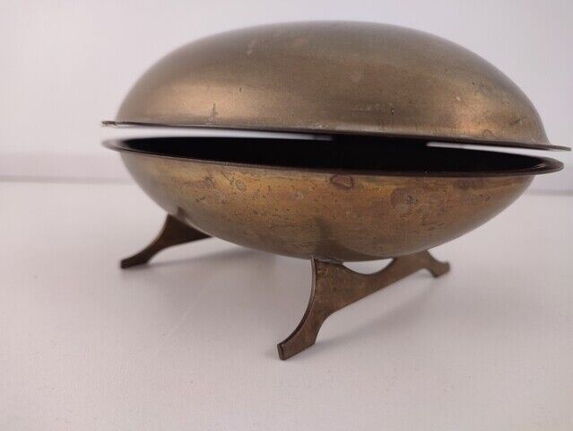 50058 Porta cioccolatini in ottone vintage