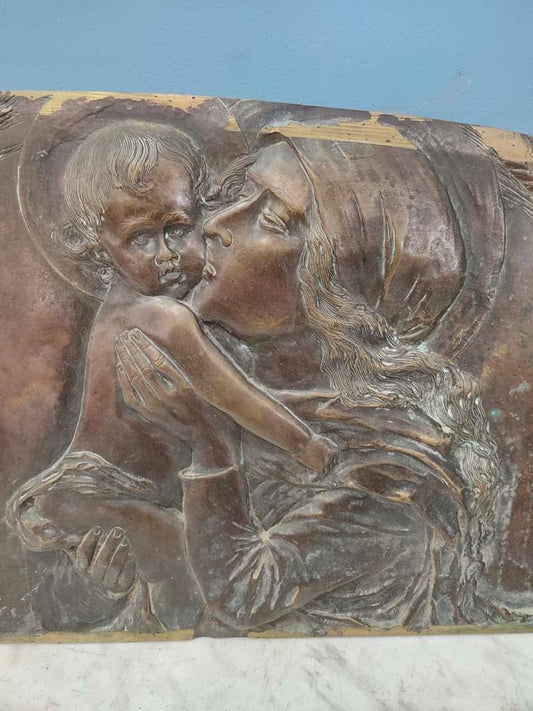 88465 Bassorilievo in bronzo