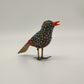 61671 Uccello cloisonné in ottone con decorazioni in turchese e corallo