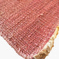 63776 Tappeto in corda color salmone