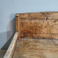 68112 Antica panca in legno massello con cassetto