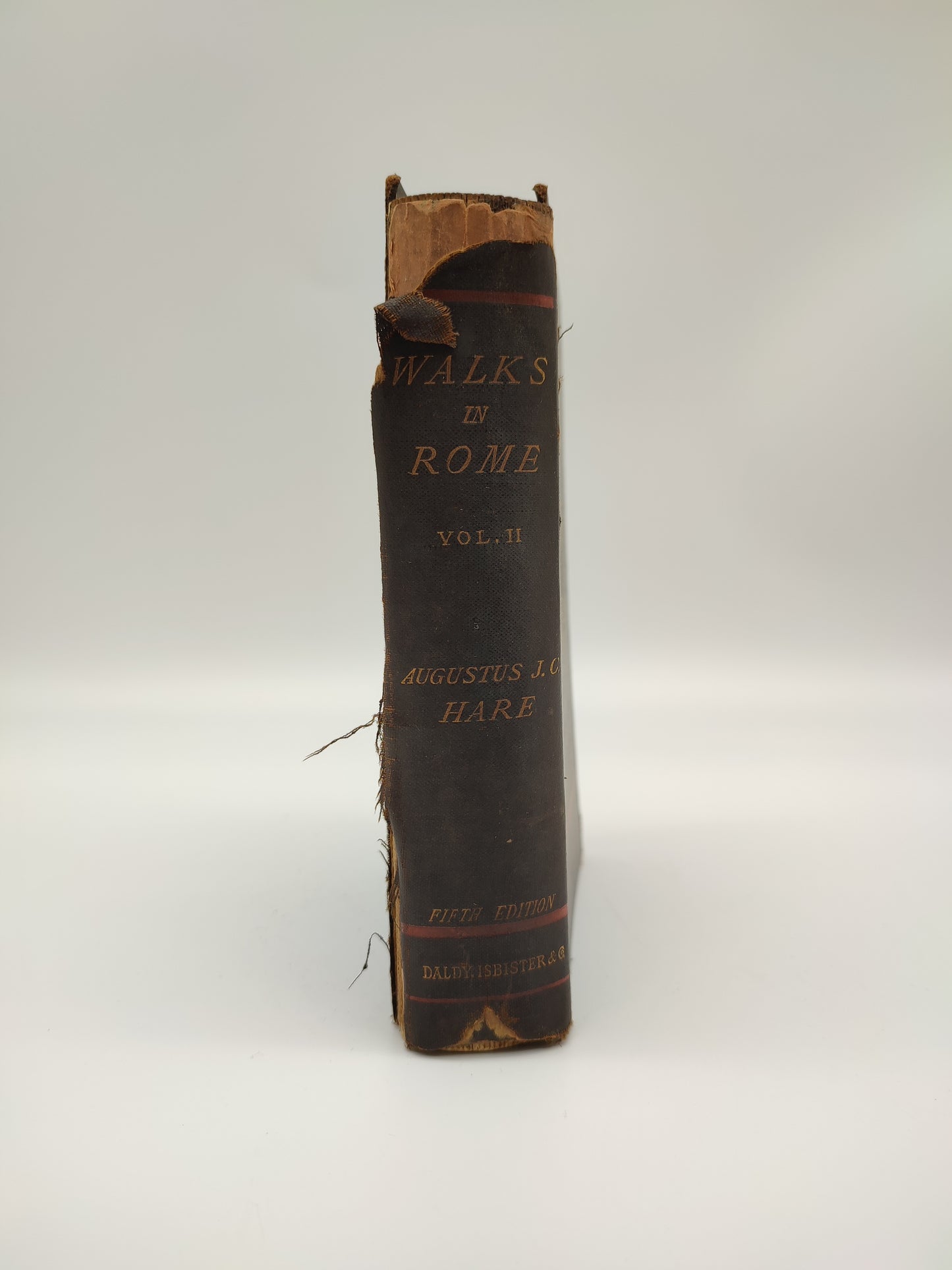 69797 Walks in Rome, Augustus J. C. Hare, London, 1875, II volumi