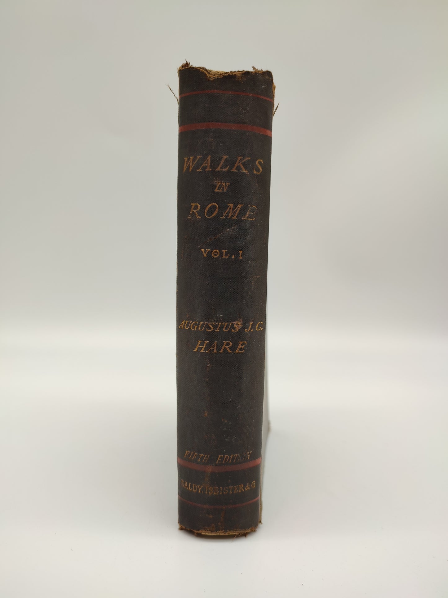 69797 Walks in Rome, Augustus J. C. Hare, London, 1875, II volumi