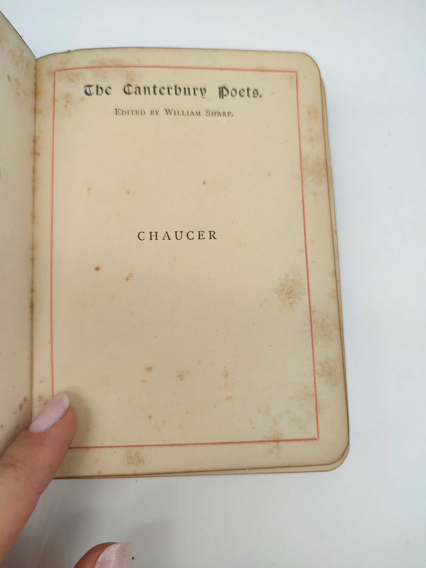 68100 Libro Chaucer's Poems by Frederick Noel Paton, 1888