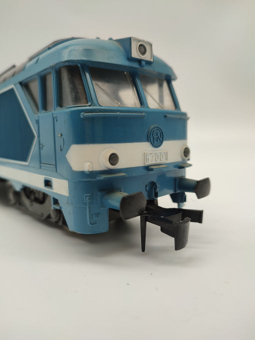 69845 Set locomotiva Lima + 2 vagoni, binari e trasformatore
