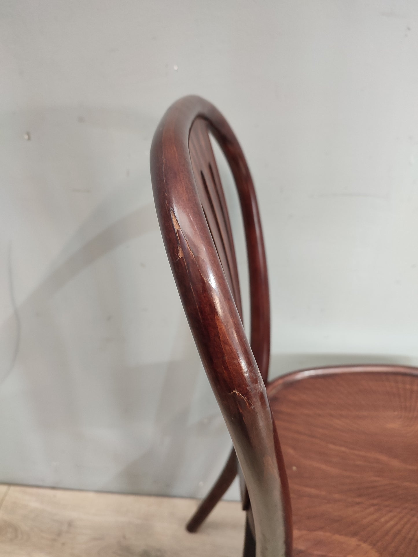 70114 Set n 4 sedie da bistrot in legno