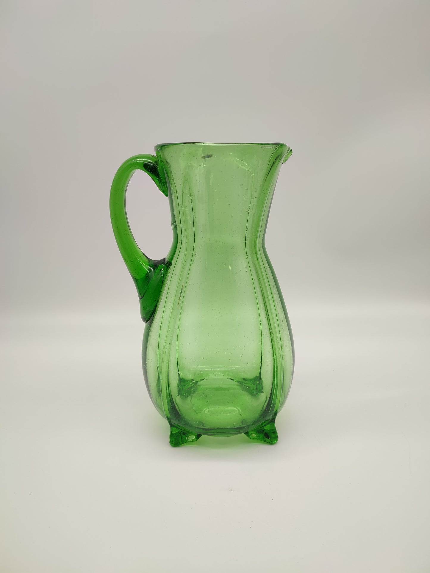 71066 Caraffa in vetro verde