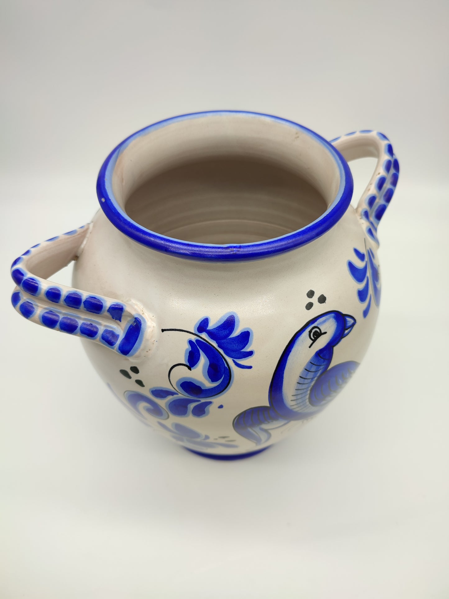 71508 Vaso in ceramica con manici