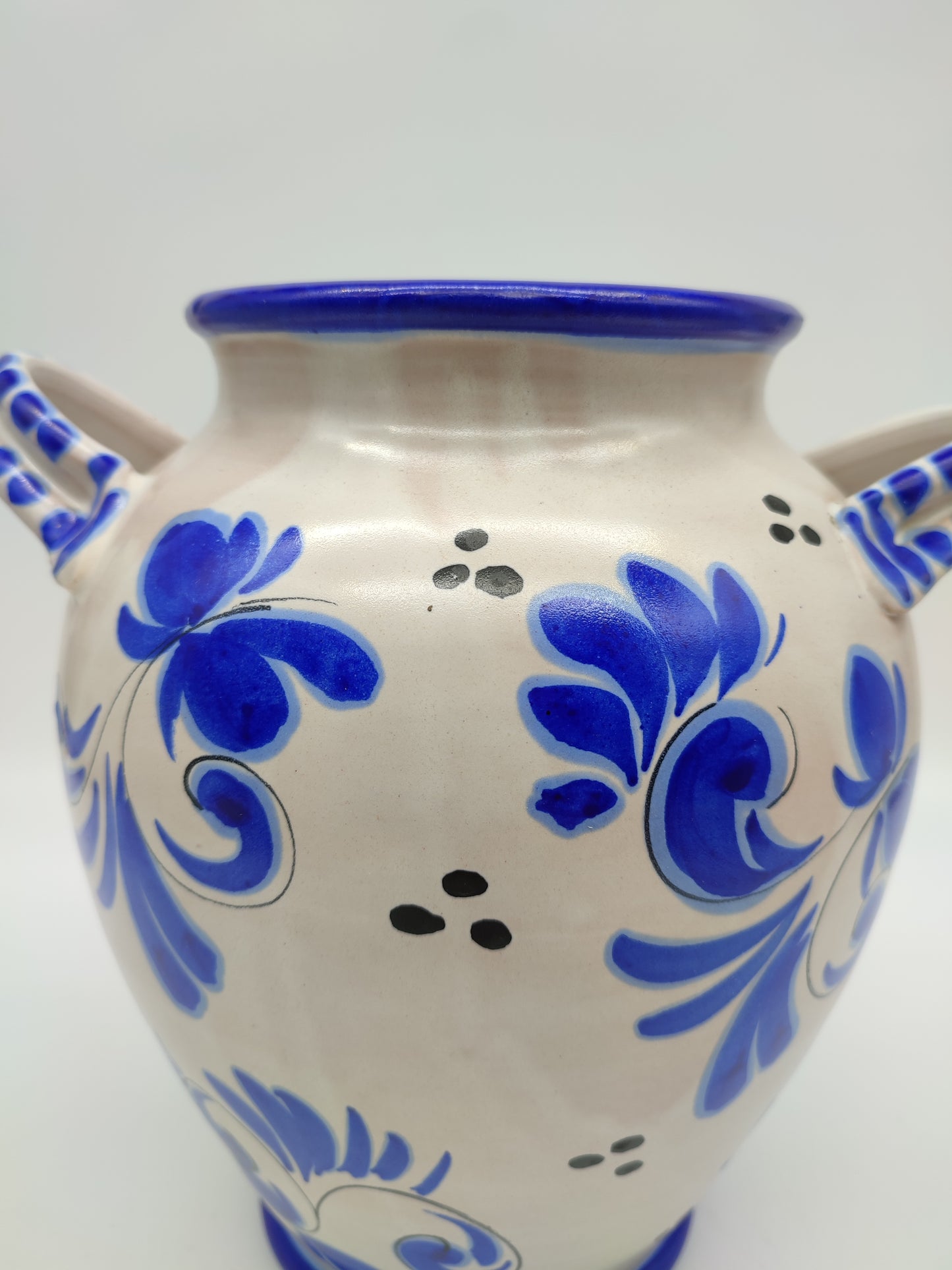 71508 Vaso in ceramica con manici