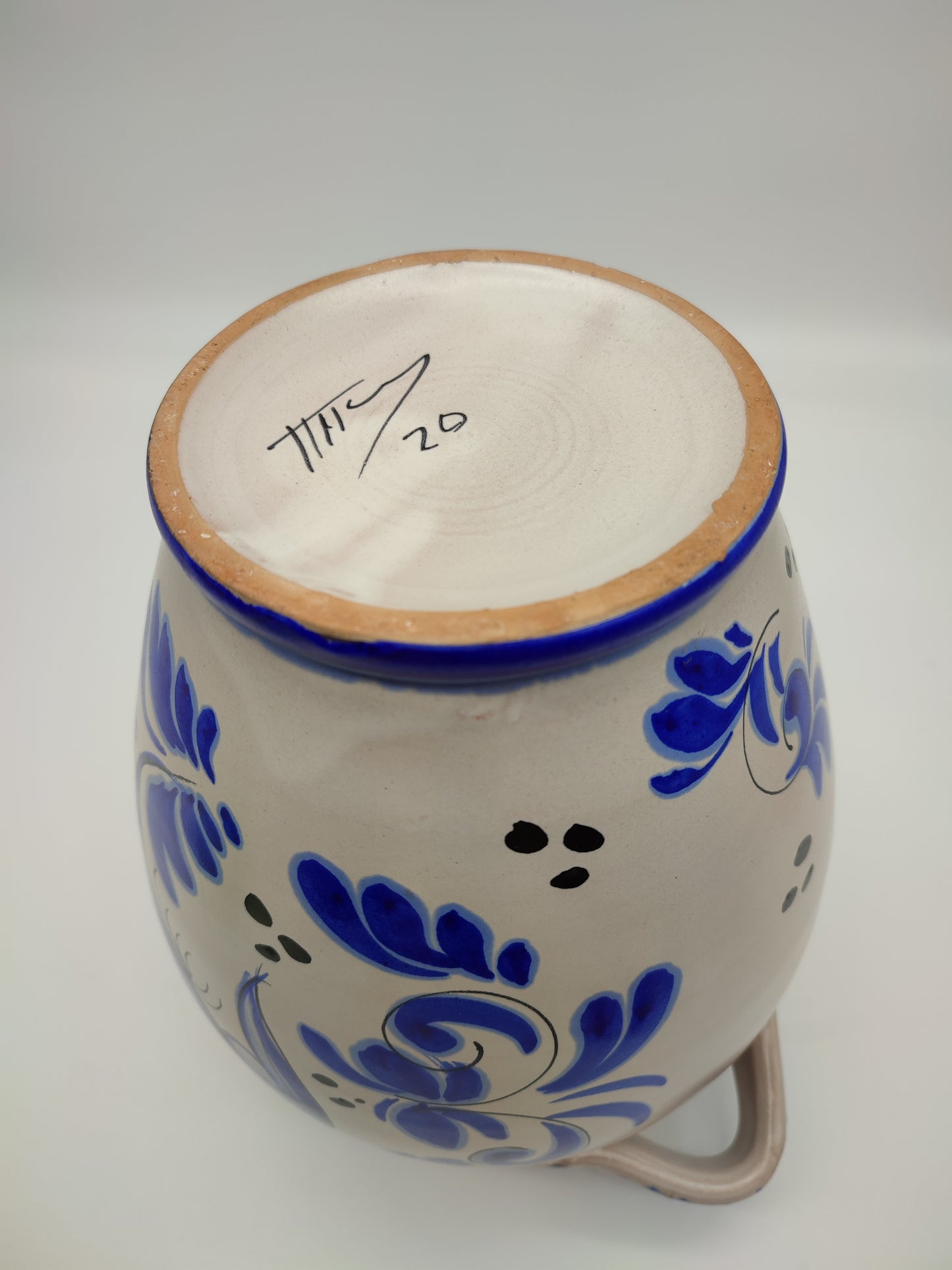 71508 Vaso in ceramica con manici