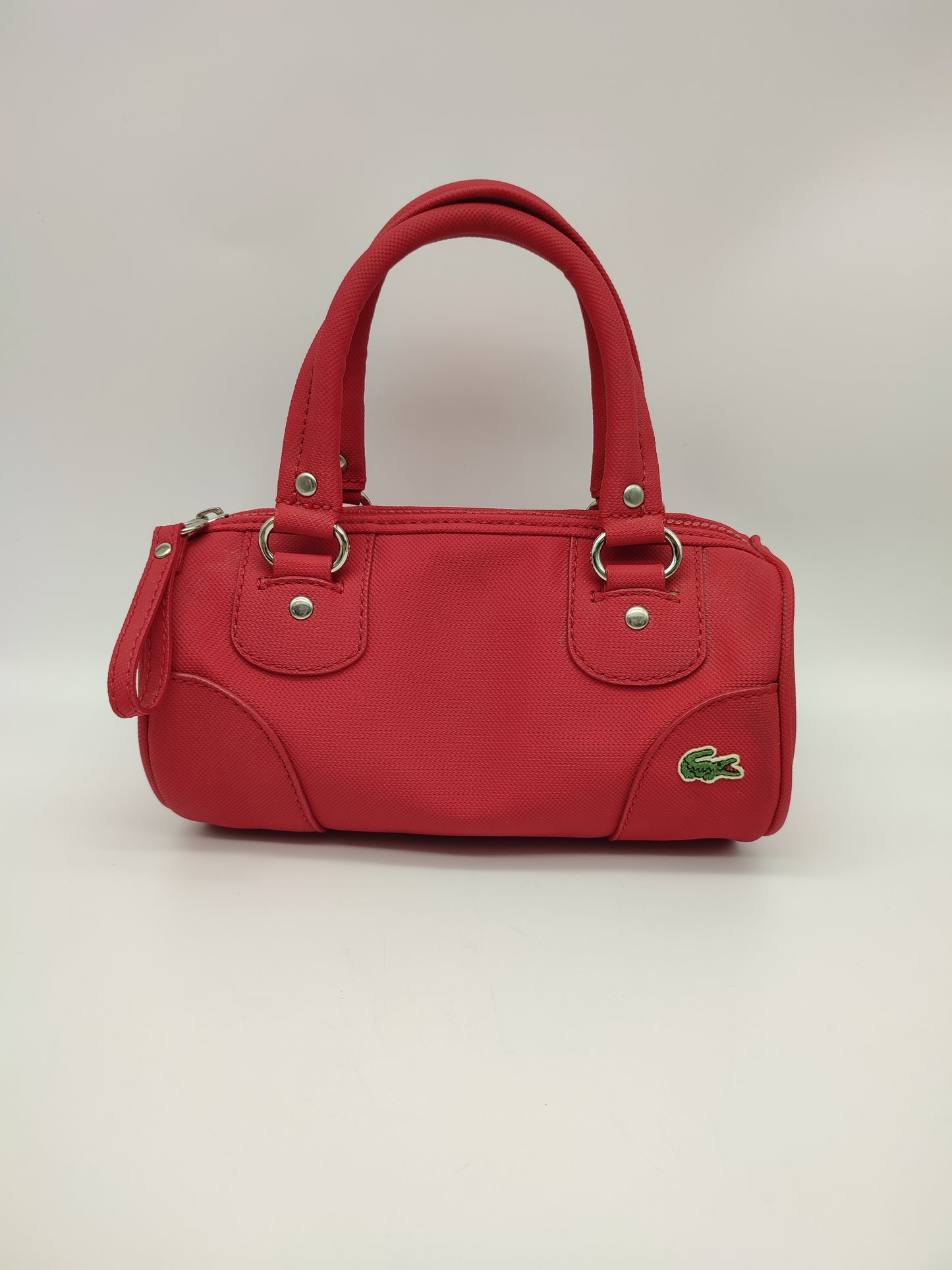 72205 Borsa bauletto Lacoste rossa