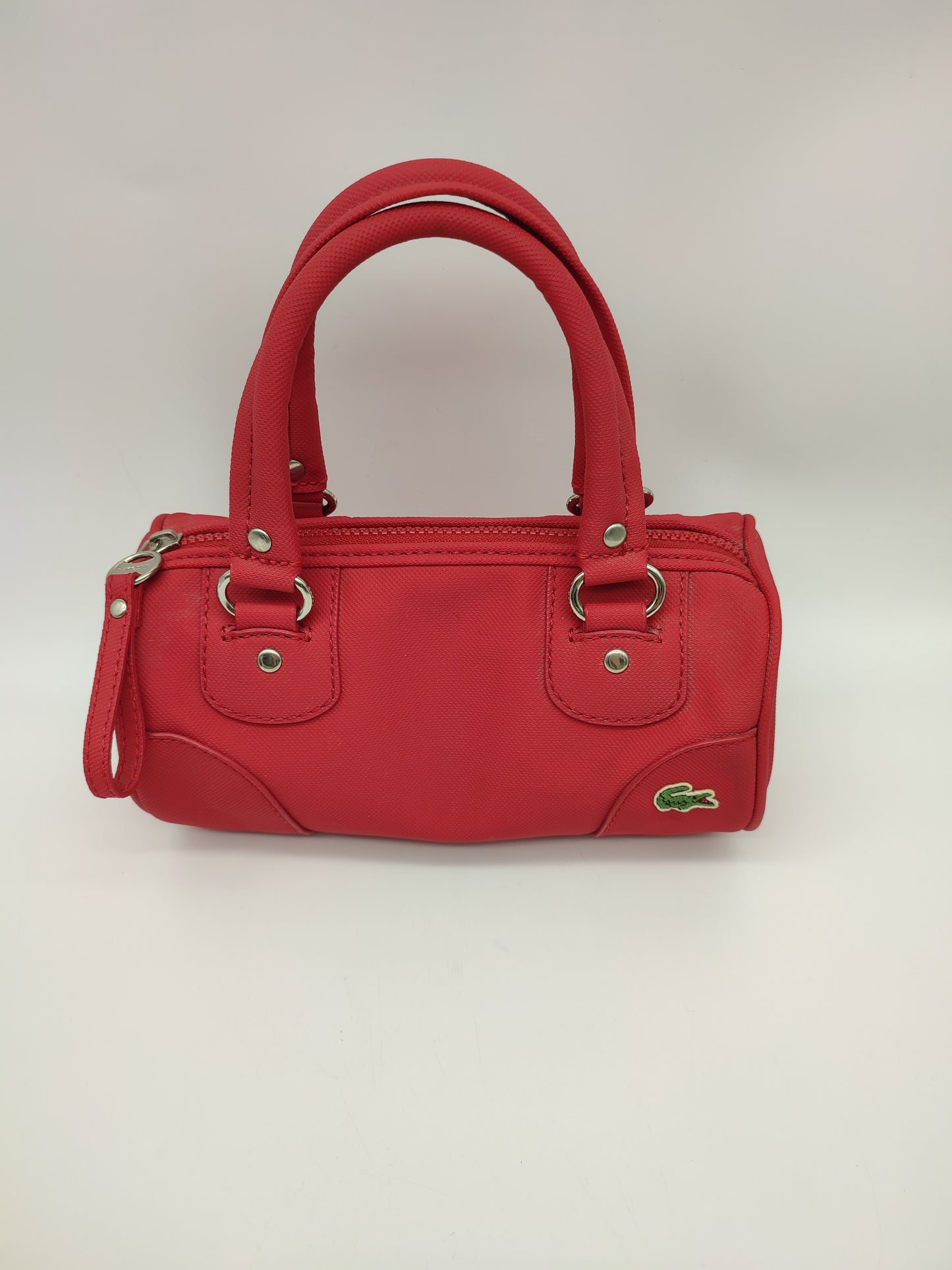 72205 Borsa bauletto Lacoste rossa