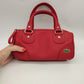 72205 Borsa bauletto Lacoste rossa