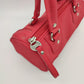 72205 Borsa bauletto Lacoste rossa