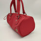 72205 Borsa bauletto Lacoste rossa