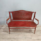 71881 Divanetto stile Thonet rosso