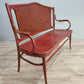 71881 Divanetto stile Thonet rosso