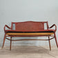 71881 Divanetto stile Thonet rosso