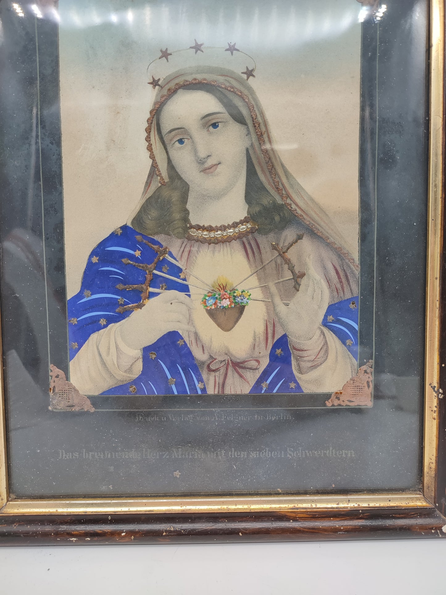 71149 Vecchio quadro religioso, Madonna