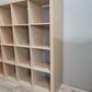 73647 Libreria Ikea Kallax  16 cubi color legno chiaro