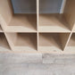 73647 Libreria Ikea Kallax  16 cubi color legno chiaro