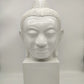 73554 Lampada Buddha in ceramica bianca