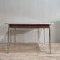 70470 Tavolo con piano in formica marrone