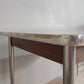 70470 Tavolo con piano in formica marrone