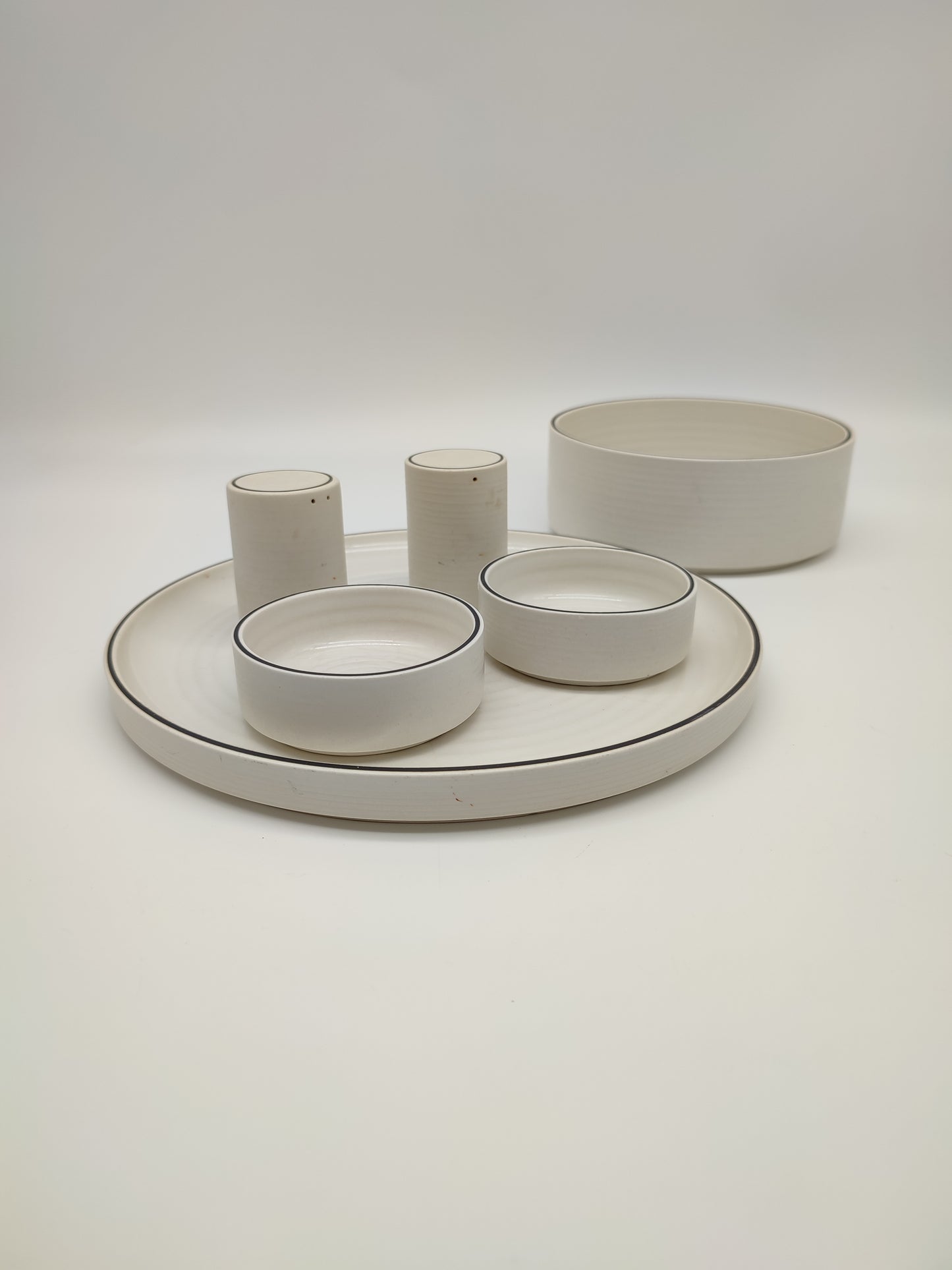 74238 Set da pinzimonio in ceramica Gresline