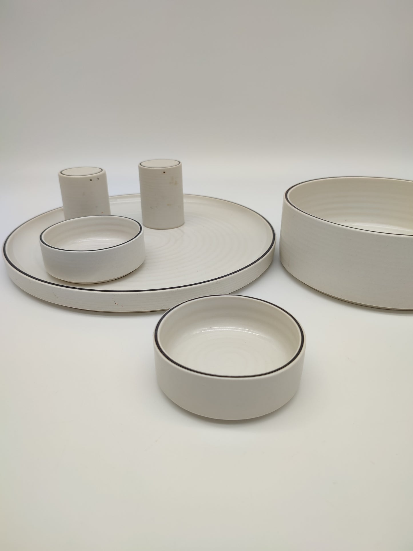 74238 Set da pinzimonio in ceramica Gresline