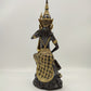 74343 Statua thailandese in bronzo guardia del tempio