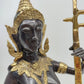 74343 Statua thailandese in bronzo guardia del tempio