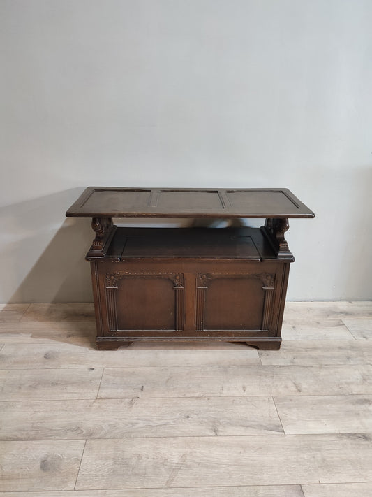 74533 Cassapanca console in legno