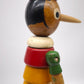 76331 Pinocchio vintage snodabile in legno colorato