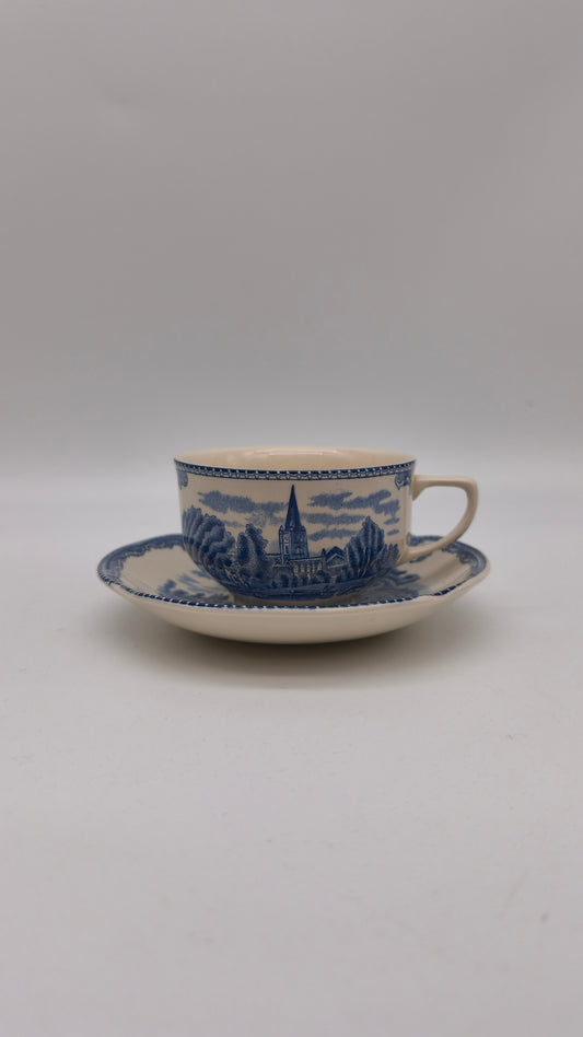 76240 Tazza da tè singola Johnson Bros England, serie 'Old Britain Castles'