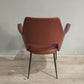 76738 Coppia di poltroncine vintage rosse