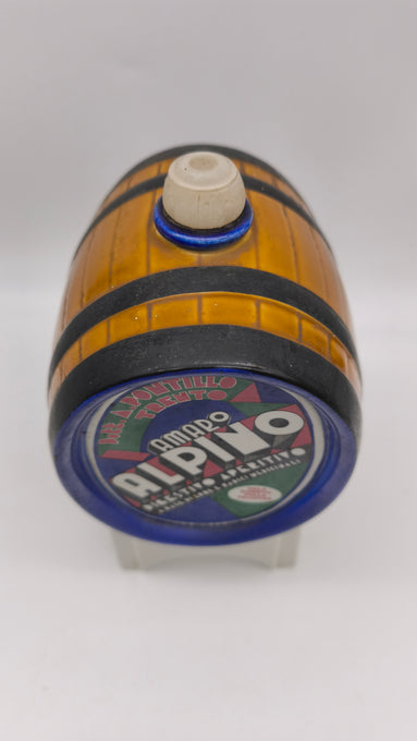 76749 Botticella amaro alpino vintage in ceramica