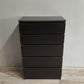 76882 Cassettiera Ikea nera