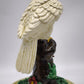 77374 Statuina cacatua vintage in ceramica di Bassano