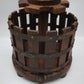 77475 Piccolo torchio decorativo in legno