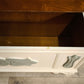 78784 Cassapanca in legno dipinta