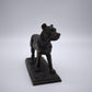 78837 Statuina cane in bronzo