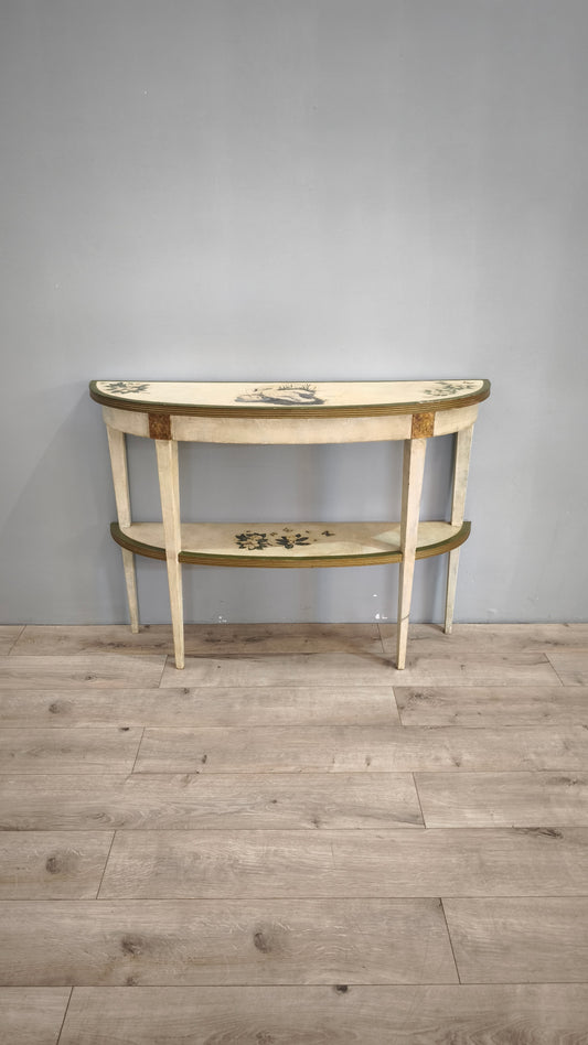 79352 Console in legno dipinto