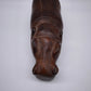 78135 Statuina ippopotamo in legno